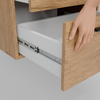 Szafka łazienkowa Girona 80 dąb lancelot z umywalką ceramiczną